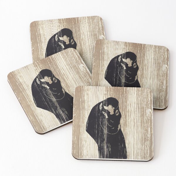 Item preview, Edvard Munch Kiss designed and sold by Vintage Designs +.