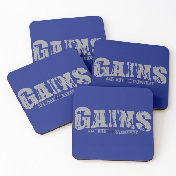 Item preview, Gains All Day Everyday designed and sold by inkstyl.
