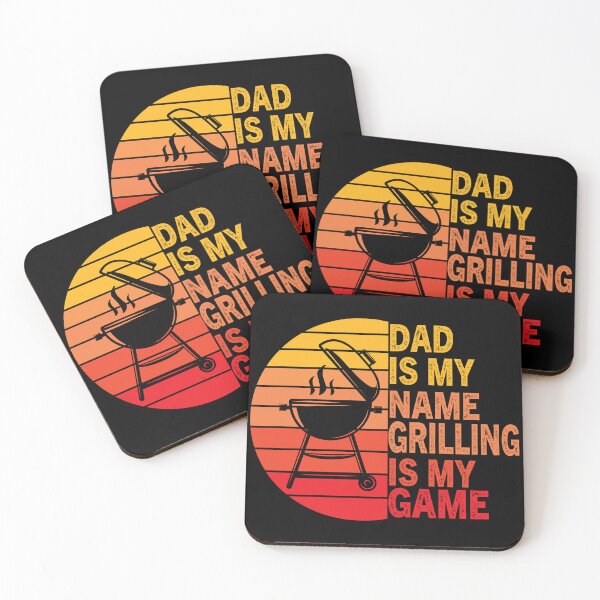 Item preview, Dad Is My Name Grilling Is My Game Father Gift designed and sold by Luna1Shop.