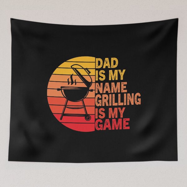 Item preview, Dad Is My Name Grilling Is My Game Father Gift designed and sold by Luna1Shop.