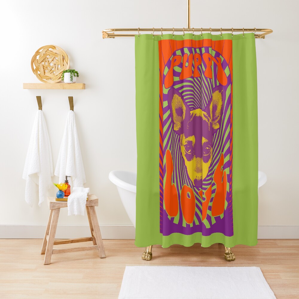Puppy Love Shower Curtain