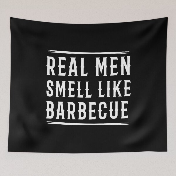 Item preview, Real Men Smell Like Barbecue designed and sold by Luna1Shop.