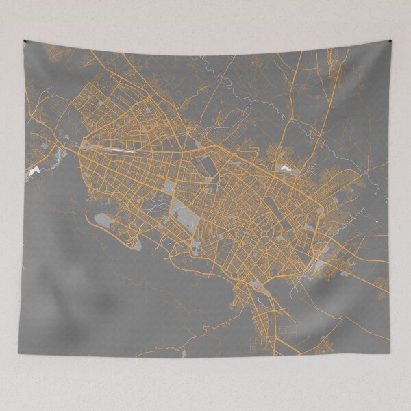 Item preview, Mashhad City Map of Iran - Bauhaus designed and sold by deMAP.