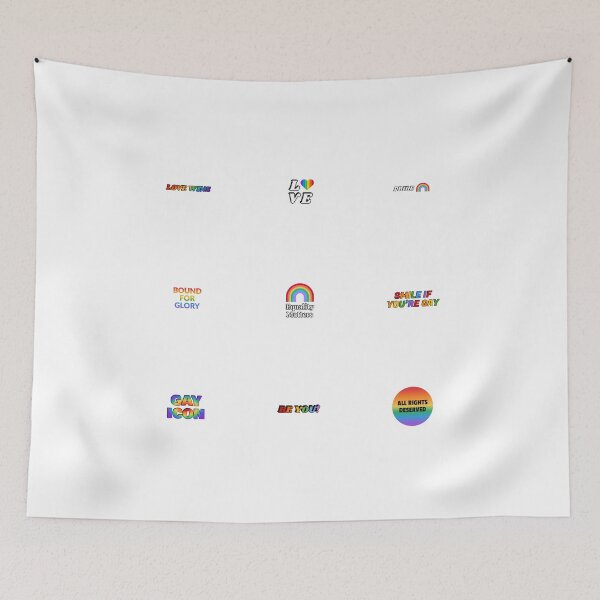 Item preview, Pride Bundle - 9 set sticker pack designed and sold by Inspirationmotivation.