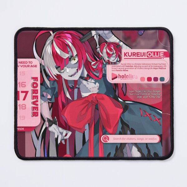 Item preview, Kureiji Ollie Hololive Virtual Youtuber designed and sold by kylewords00.