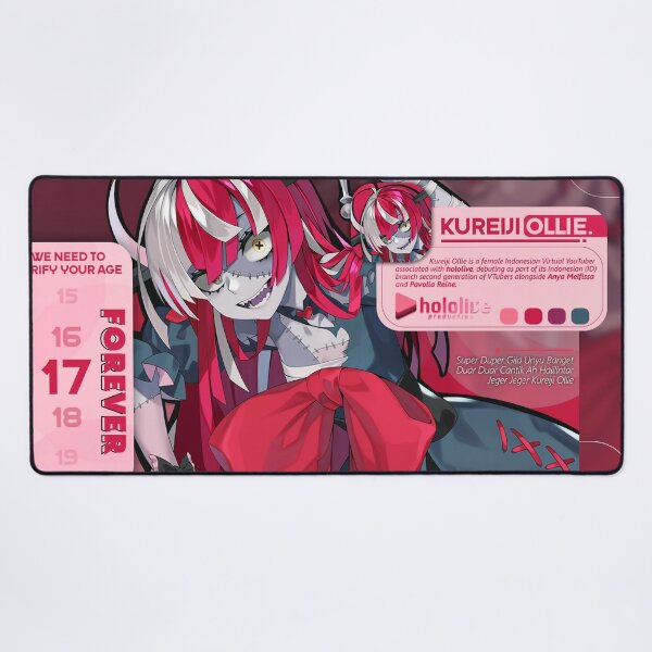 Item preview, Kureiji Ollie Hololive Virtual Youtuber designed and sold by kylewords00.