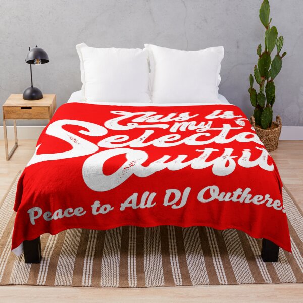 Item preview, This is my Selecta Outfit - Peace to All DJ White Text designed and sold by WULFLAND ARTS.