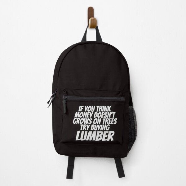 Item preview, Money Doesn't Grow On Trees - Woodworking Carpentry Fun Graphic - Fun Woodworking Gifts designed and sold by WoodWorkingInc.