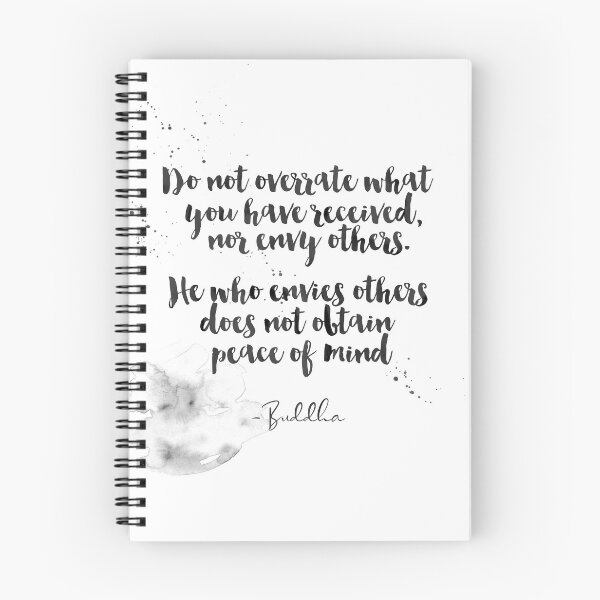 Item preview, He Who Envies Others Does Not Obtain Peace Of Mind - Quotes From Buddha On Life designed and sold by Buddhaport.