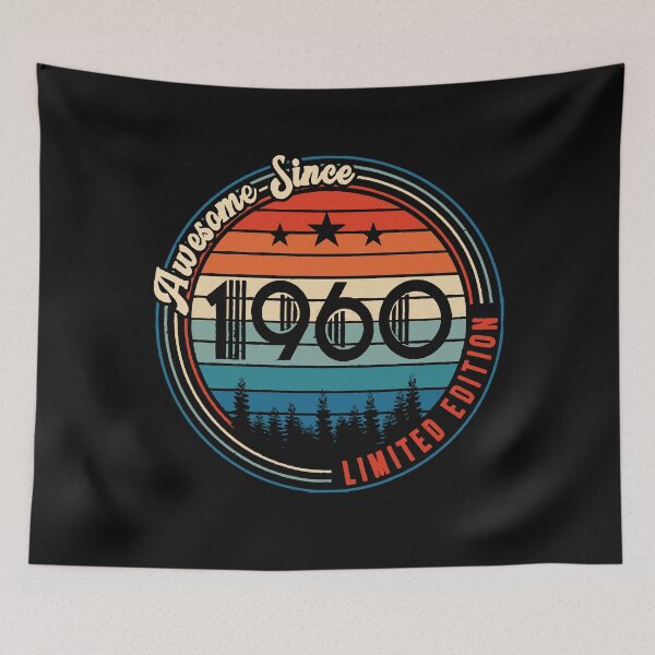 Item preview, Awesome Since 1960 62 Birthday Gifts 62 Year Old  designed and sold by KathrineSandnes.