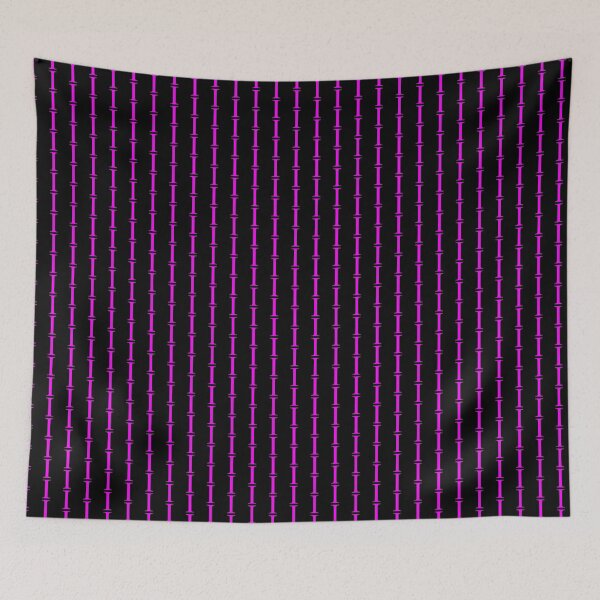Item preview, The Letter I Magenta on Black 5748 designed and sold by Art in My Loft.