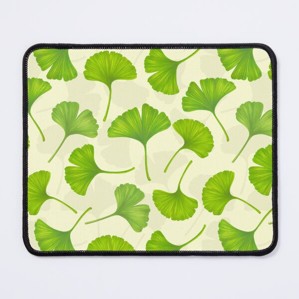 Item preview, Ginkgo leaves on off white designed and sold by Katerina Mitkova Kirilova.