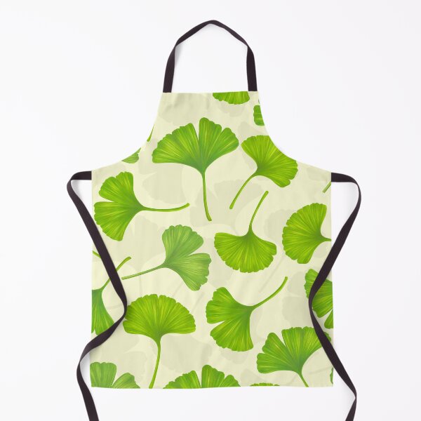 Item preview, Ginkgo leaves on off white designed and sold by Katerina Mitkova Kirilova.