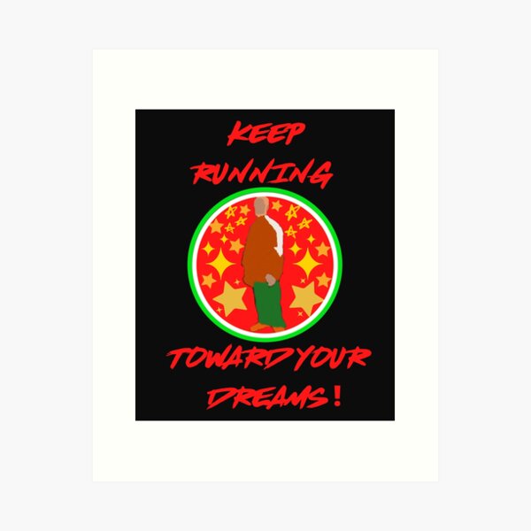 Item preview, Keep running toward your dreams! designed and sold by UnboundFull.