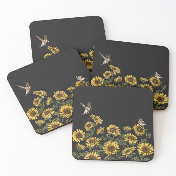 Item preview, Sunflowers and goldfinches  designed and sold by kehleh65.