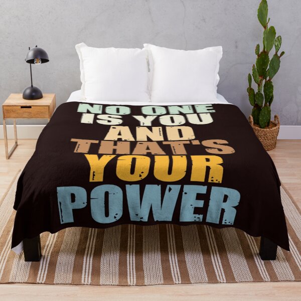 Item preview, No One Is You And Thats Your Power designed and sold by RolandMills.