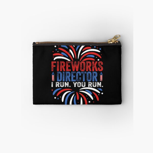 Item preview, 4th of July USA Fireworks Director I Run You Run Funny designed and sold by EIMgraphic.