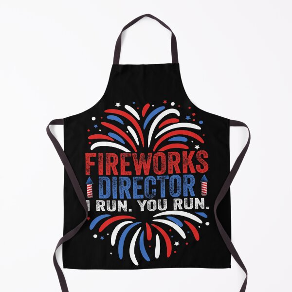 Item preview, 4th of July USA Fireworks Director I Run You Run Funny designed and sold by EIMgraphic.