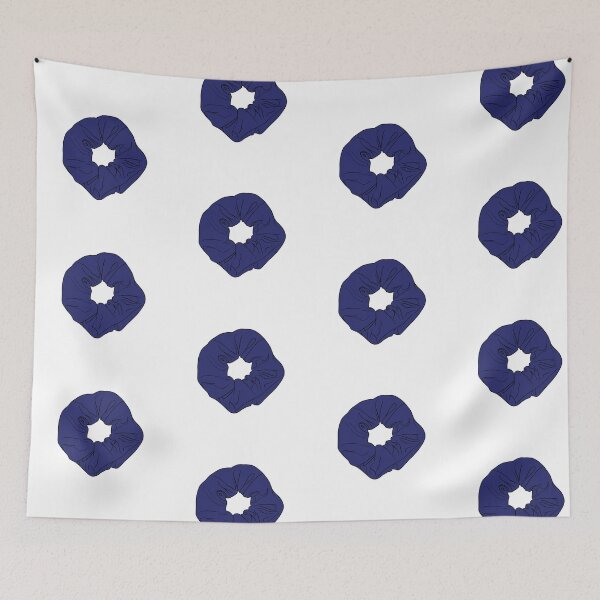 Item preview, Scrunchies dark blue designed and sold by Zezeye.