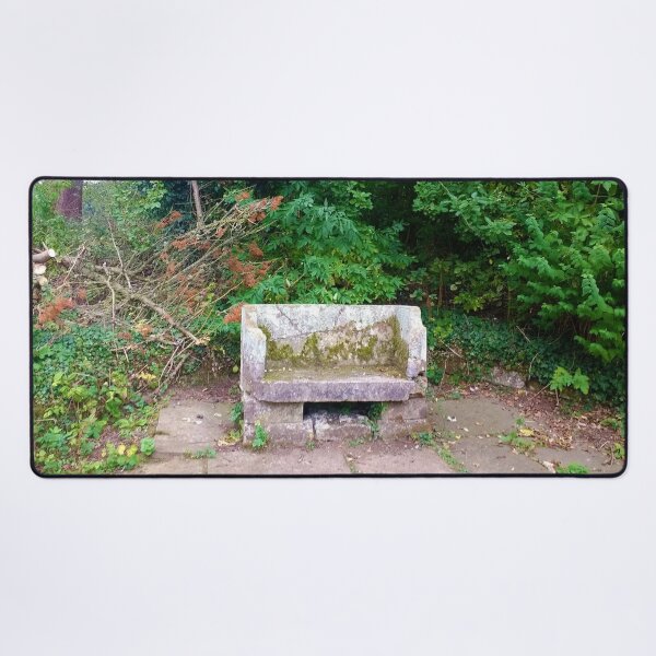 Item preview, #205 |☼| Battered Bench (Elsham Hall, Gardens & Country Park) designed and sold by Naean H.F. (Nez Man).