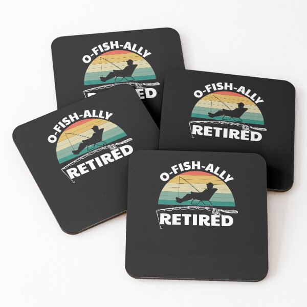 Item preview, O FISH ALLY RETIRED FUNNY RETIREMENT FISHERMAN PUN CLOTHES designed and sold by sobriowslen.