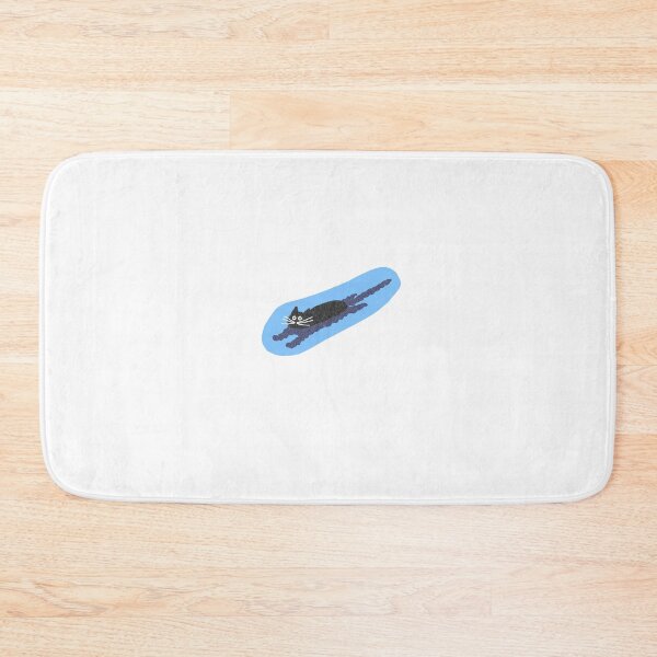Item preview, Cat in water sticker designed and sold by apple peel.