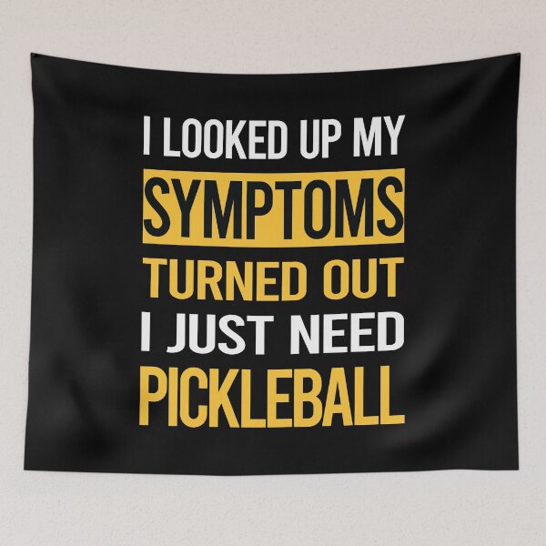 Item preview, Funny My Symptoms Pickleball designed and sold by kerry8d7dlaurie.