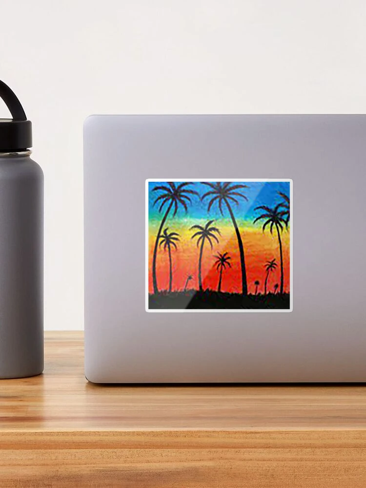 Generic - DIY Tropical Beach feuilles de palmier Stickers muraux