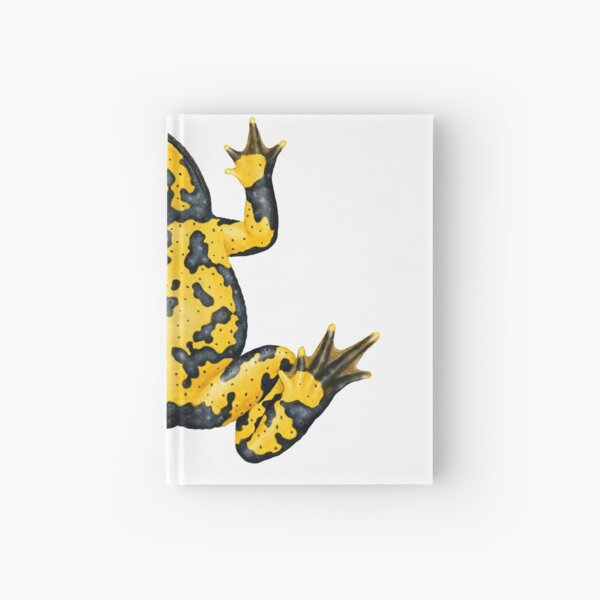 Yellow-bellied Toad (Bombina variegata) Hardcover Journal