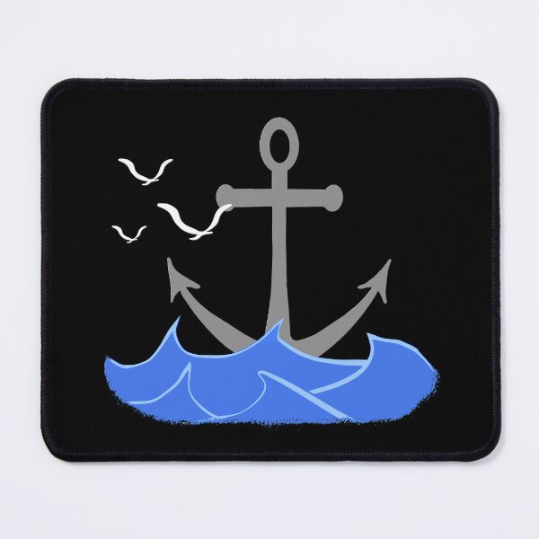 Item preview, seafaring design with wave pattern, sea, cool seafarer design designed and sold by Kirei-Lily.