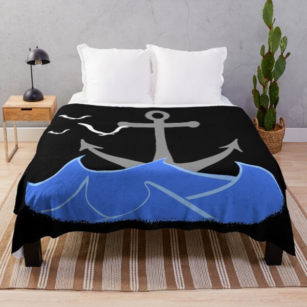 Item preview, seafaring design with wave pattern, sea, cool seafarer design designed and sold by Kirei-Lily.