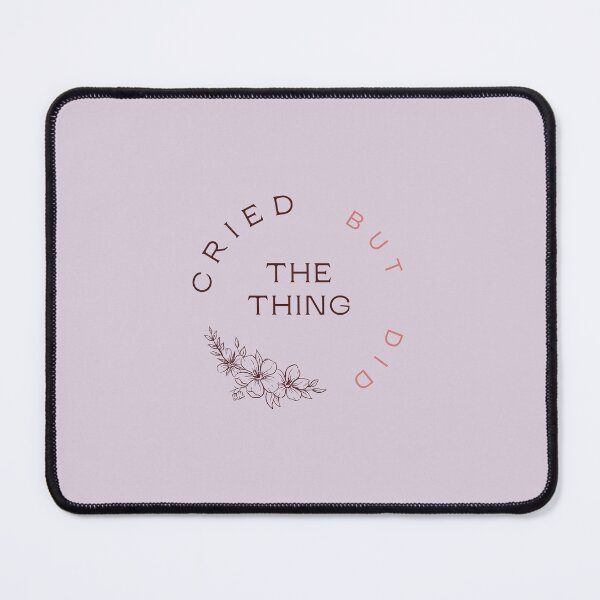 Item preview, CRIED BUT DID THE THING LOVELY DESIGN PINK designed and sold by Hohohaxi.