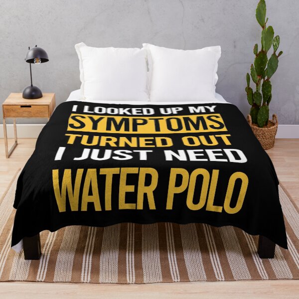 Item preview, Funny My Symptoms Water Polo designed and sold by kerry8d7dlaurie.