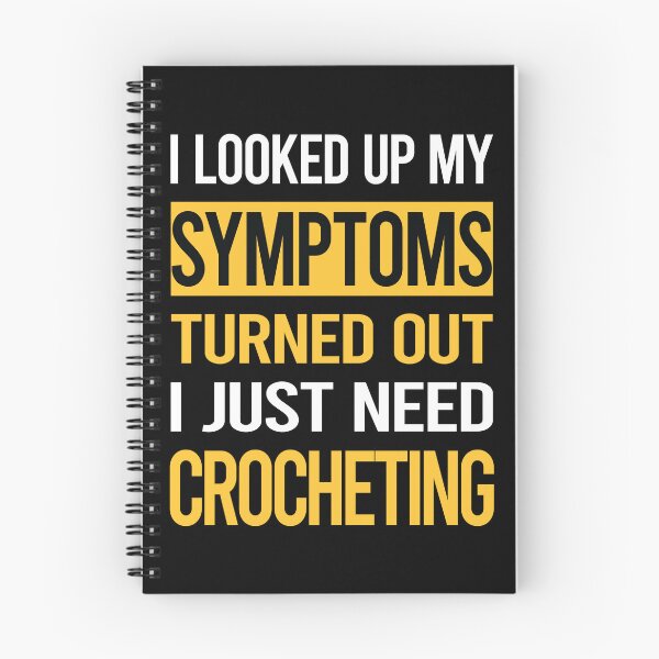 Item preview, Funny My Symptoms Crocheting Crochet designed and sold by kerry8d7dlaurie.