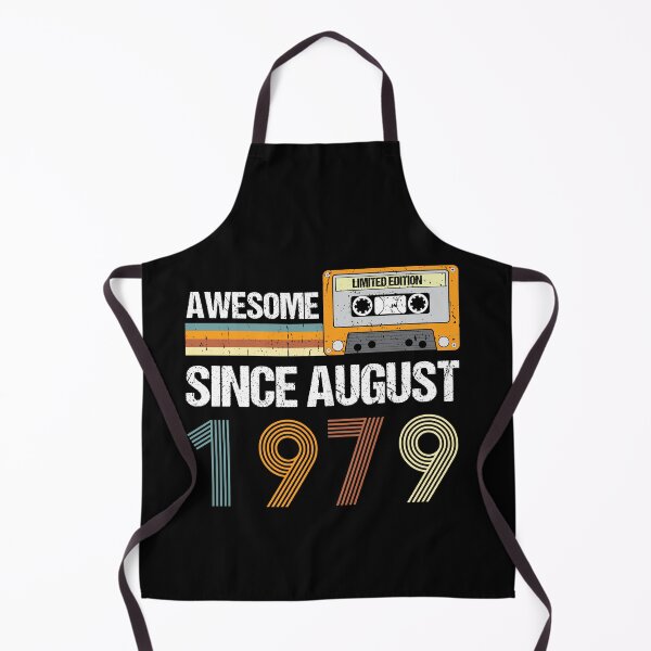 Item preview, Awesome Since August 1979 | Made In 1979 | August Birthday Quotes designed and sold by AMINE  ★★★★★.