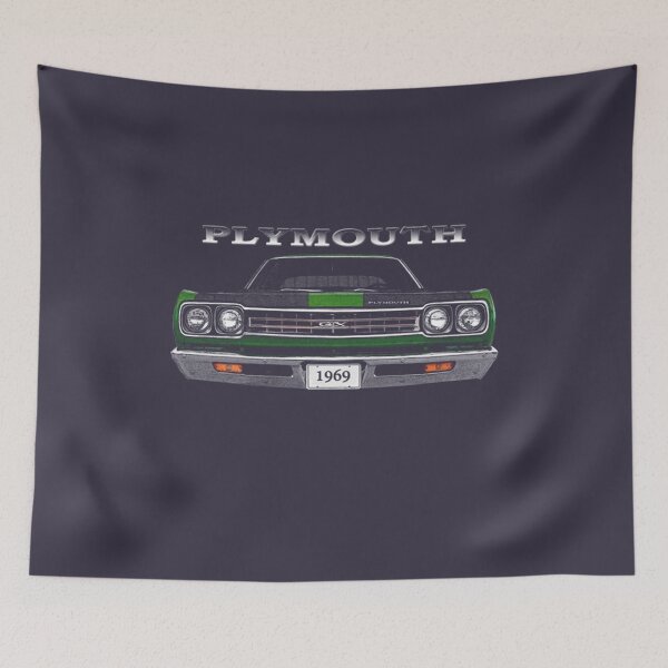 Item preview, 1969 Plymouth GTX Front Green Classic Guys  Unisex Tee For Man For Women Handmade T-Shirt Cools Shirt Birthday Gift T-Shirt designed and sold by Erickiu13.