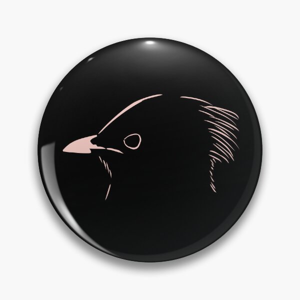 Item preview, Adult breeding plumage Rose-coloured Starling portrait designed and sold by AndrasVasasArt.