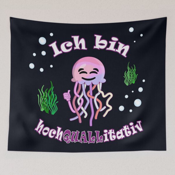 Item preview, Funny Thumbsup Jellyfish: High Quality designed and sold by GiborDesign.