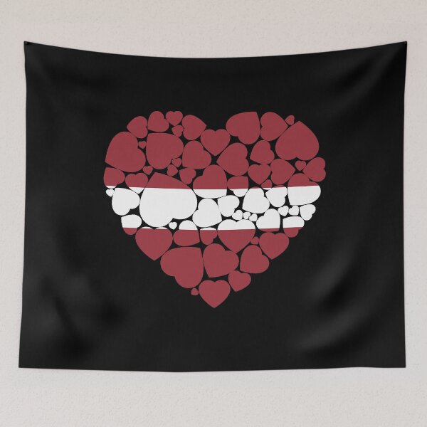 Item preview, I Love Latvia Proud To Be Latvian Flag Latvia designed and sold by anasons69.