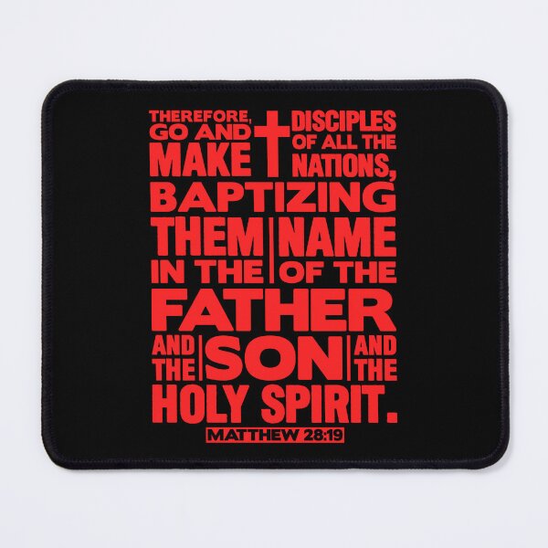 Item preview, Matthew 28:19 Make Disciples of all the Nations designed and sold by plushism.