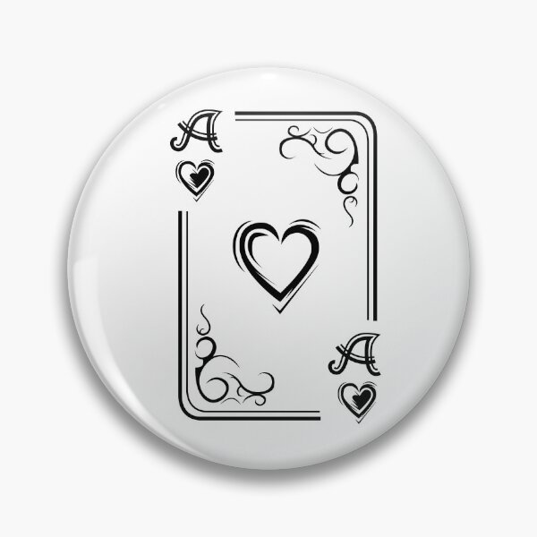 Item preview, Ace of hearts card illustration icon designed and sold by AndreMi.