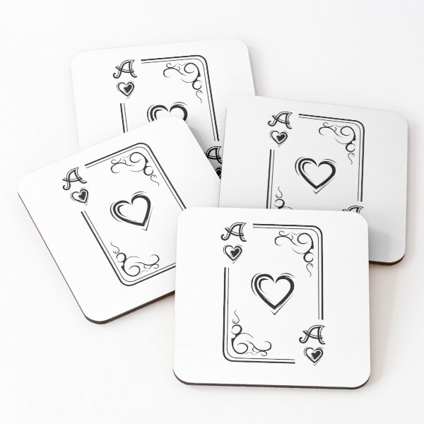 Item preview, Ace of hearts card illustration icon designed and sold by AndreMi.