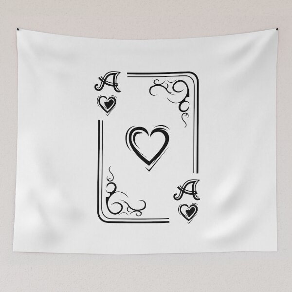 Item preview, Ace of hearts card illustration icon designed and sold by AndreMi.