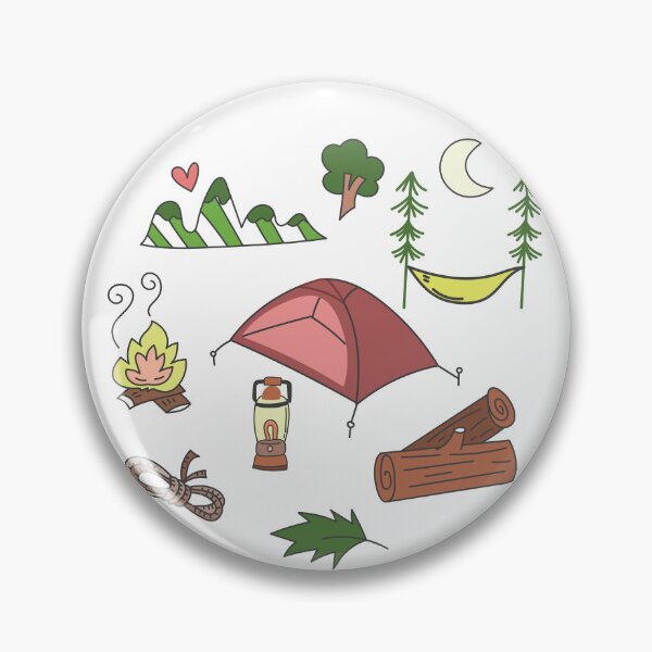 Item preview, Set Of Travel Camping On Holidays designed and sold by Unaiza Khalid.