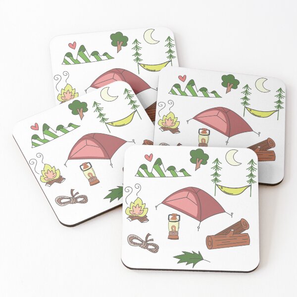 Item preview, Set Of Travel Camping On Holidays designed and sold by Unaiza Khalid.