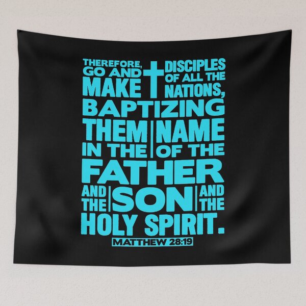 Item preview, Matthew 28:19 Make Disciples of all the Nations designed and sold by plushism.