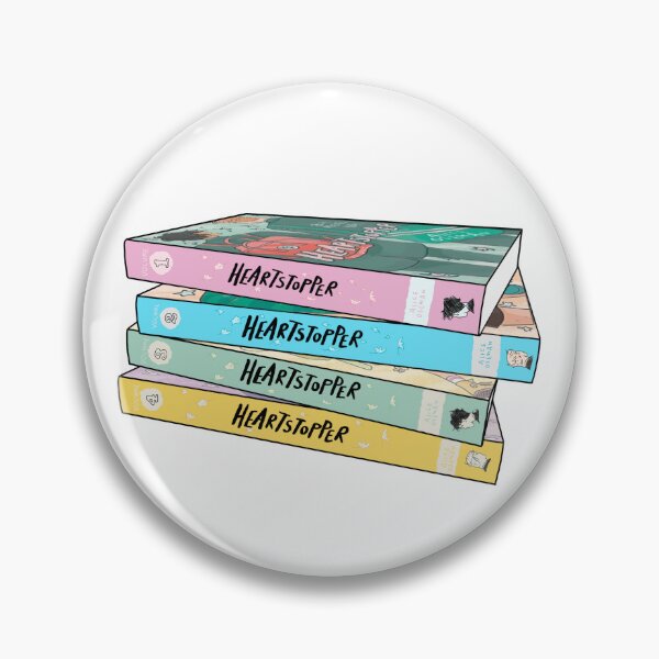 Item preview, Heartstopper book stack designed and sold by ArtCasualty.