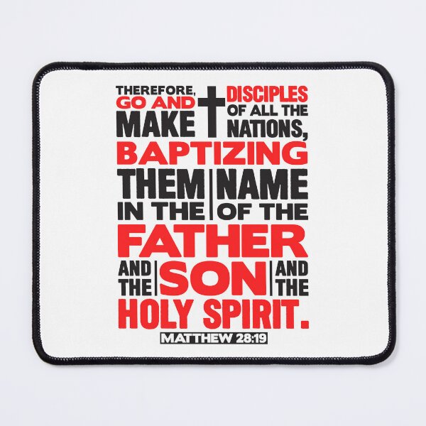 Item preview, Matthew 28:19 Make Disciples of all the Nations designed and sold by plushism.