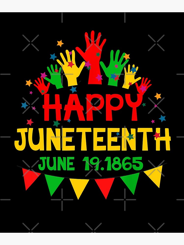 HAPPY JUNETEENTH INDEPENDENCE FREEDOM DAY Greeting Card