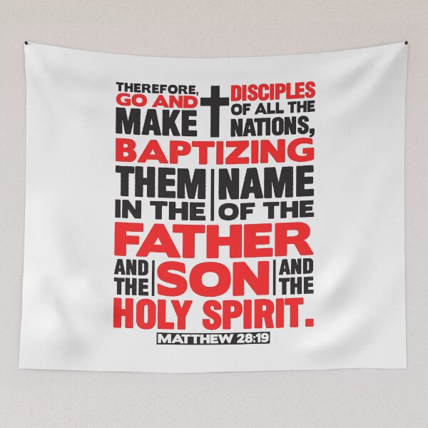 Item preview, Matthew 28:19 Make Disciples of all the Nations designed and sold by plushism.